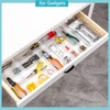44 PCS Clear Drawer Organizers Set, 4 Size Versatile Bathroom
