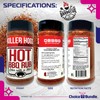 Killer Hogs Hot BBQ Rub Premium Barbecue Rub & Seasoning