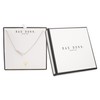 Rae Dunn 14K Gold Plated Brass Necklace - Sideways Initial
