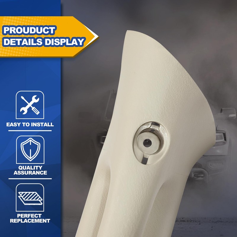Fexhull A-Pillar Trim Interior Handle and Single Gauge Pod (Left-Driver