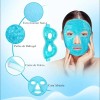 🔥 2pcs máscaras de hielo para ojos y cara frio/caliente