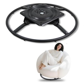 ChiCoko 22" Replacement Recliner Ring Base with 360 Swivel Arched Base, 10-inch Turntable Recliner Replacement Parts