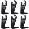 LEILUO 6 Pcs Multitool Blades Drywall & Multi-Material Cutting Universal