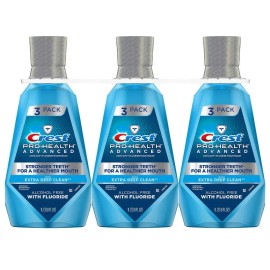 Extra New 379405 Crest Pro-Health Advantage Mouthwash Deep Clean 33.8 Oz