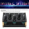 Mini Portable Passive Stereo Audio Mixer 4 Channel Sound Board