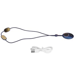 Pendant Neck Massager Hanger Intelligent Pulse Physical Therapy Cordless Massag Machine 5 Mode for Home Neck Relax Blue