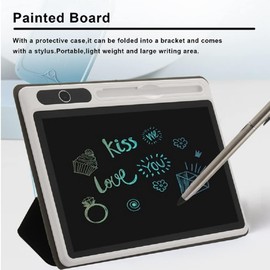 EMEBAY Electronic Notepad Smart Writing Board with Protective Case, 10.1 Inch LCD Drawing Tablet, Hand Painting Tool for Kids/Adults/Notes/Teachers
