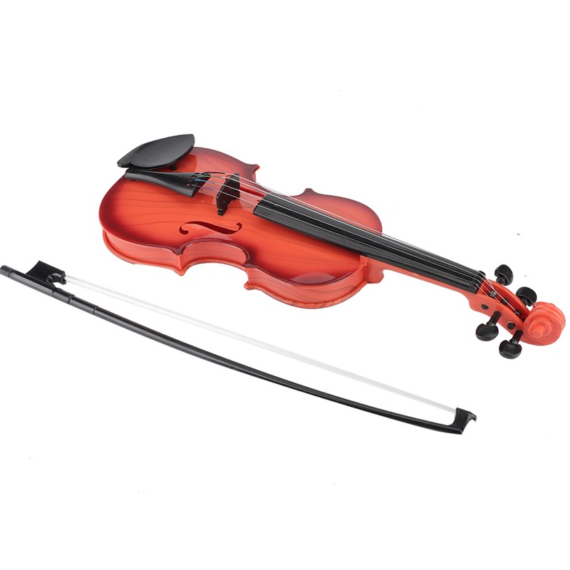 Simulated Kid Acoustic Violin Toy Adjustable String Musical Beginner Develop