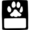JeepTails Dog Paw Tail lamp Light Covers (Non-LED) Compatible with