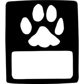 JeepTails Dog Paw Tail lamp Light Covers (Non-LED) Compatible with Jeep Wrangler JL Models (2018-Present)