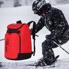 AUMTISC Ski Boot Backpack Lightweight Ski Boot Bags for Snowboarding