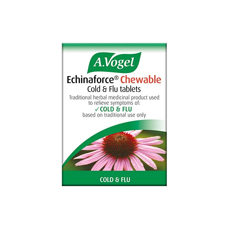 A.Vogel Echinaforce Chewable Cold & Flu Tablets | Relieve Cold