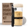 ABIOTO Sourdough Jar Kit, Includes 24 oz Sourdough Starter Jar