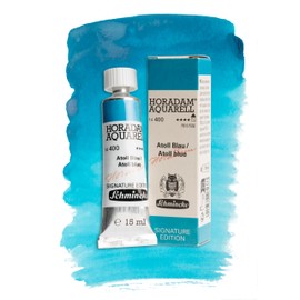 Schmincke Horadam Aquarell, Limited Edition Atoll Blue, Finest Artist Watercolour Paints, 15 ml Tube, 14 400 006, Signature Edition 2025