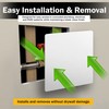 RenoEZ Access Panel For Drywall - 6x6 inch - No