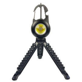 SAINT LIGHT Multifunctional Mini LED Light with Handheld Tripod, 1000 Lumens Bright, Rechargeable & Water Resistant, 7 Light Modes, for Backpack, Camping, Hiking, Emergency and Car uses