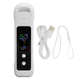 Alcohol Tester H9PRO Portable Contactless Detection White USB 200mAh Rechargeable Alcohol Tester with LCD Screen