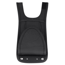 Unbranded Black Tank Bib W/ Pouch Fit for Harley Fatboy Heritage Softail FLSTC FXST FLSTN
