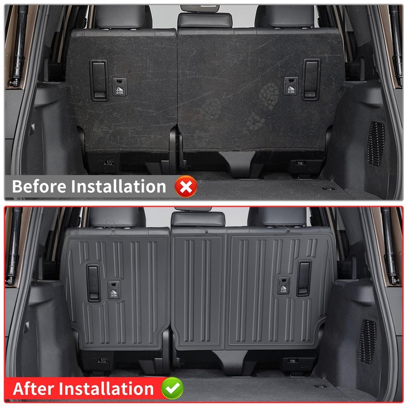 LaIIker 2 PCs Seat Back Protective Pad for 2024-Present Toyota