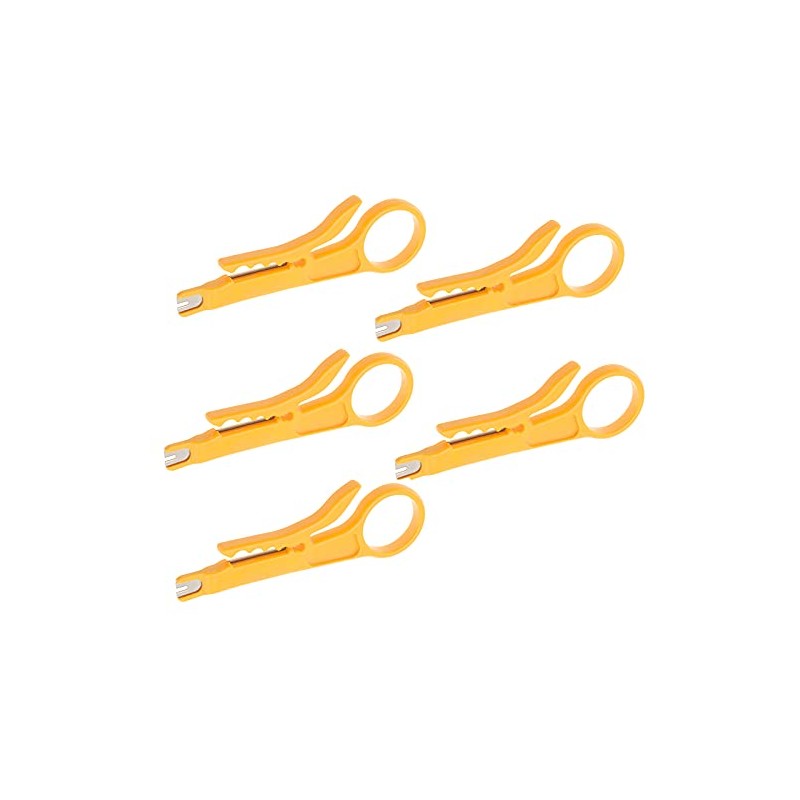 5 PCS Yellow Wire Stripper IDC Insertion Tool Punch Down