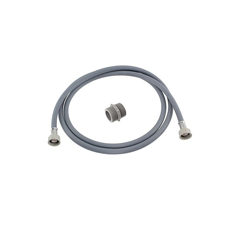 SPARES2GO Straight End Cold Water Fill Inlet Hose Extension for