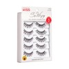 KISS KISS So Wispy False Eyelashes Multipack #11, Full Bouncy Volume & Curl, Signature Wispy Effect, Quality Synthetic, Crisscross Pattern, Cruelty Free, Reusable and contact lens friendly, 5 Pairs