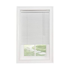 Ben&Jonah PrimeHome Collection Cordless Sunrise 1" Light Filtering Mini Blind 23x64 - White