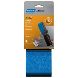 Norton Expert Sanding Belts 100 x 560 mm Grit 120 Set of 2