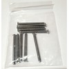 Pack of 10 Chrome Electrical Screws 40mm X 3.50mm Chrome