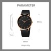 Men's Watch Simple Elegant Deemount Select Quartz Movement Mineral Glass