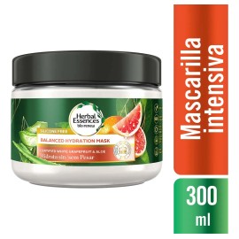 Mascarilla Herbal Essences Toronja Blanca Y Aloe, 300 Ml