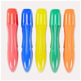 Galt Toys, Squeeze 'n Brush - Five Classic Colours, Brush Tipped Paint Pens, Ages 3 Years Plus