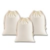 Canvas Drawstring Bags, Plain, 11.8 x 15.7 inches (30 x