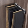 mopam Pull Out Trousers Rack 9 Arms Retractable Closet Pants