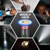 Yemao Emergency EDC Flashlight,Rechargeable 1500LM Mini Light - 6 Modes
