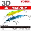 YO-ZURI Saltwater Lure 3D Magnum Sinking 160mm, Color: Shad