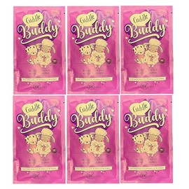 Dresdner Essenz Cuddle Buddy Bath Foam for Cuddly Friends 6 x 60 g Pack of 6