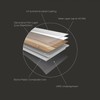 12” Cut Sample Luxury Vinyl Plank Flooring | DIY Click