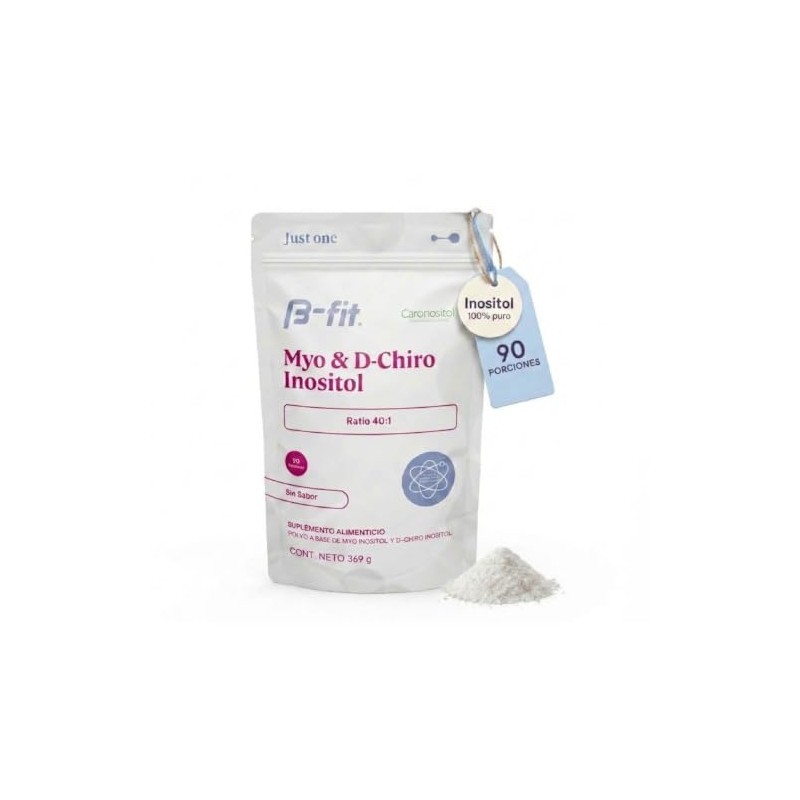 B-FIT Myo y D-Chiro Inositol Fórmula 40:1 100% Puro