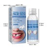 Temporary Dental Restoration Kit 1-2 PCS, Moldable Dentures & Tooth