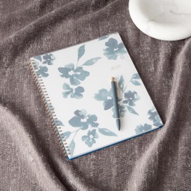 Blue Sky 2025 Monthly Planner, January 2025 - December 2025, 8.5" x 11", Frosted Cover, Wirebound, Bakah Blue (Bakah Blue- 2025, 8.5" x 11")