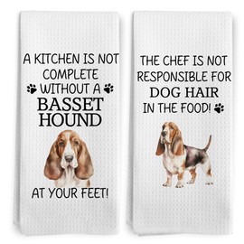 BitKAM 223-YY-MJ02-basset Hogar y cocina, cocina y comedor, comedor y entretenimiento, accesorios de mesa, ropa de cama, paños de cocina y paños de cocina