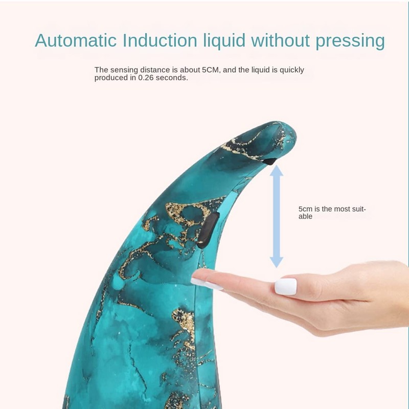 Giyofom 300ML Automatic Soap Dispenser, Touchless Electric Auto Sensor Soap