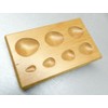 JTS Pear Shape Teardrop Forming Wooden Dapping Block Jewelry Shaping