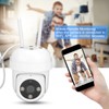 Wireless Wifi Security Camera 3MP 2 Way Intercom Intelligent Tracking