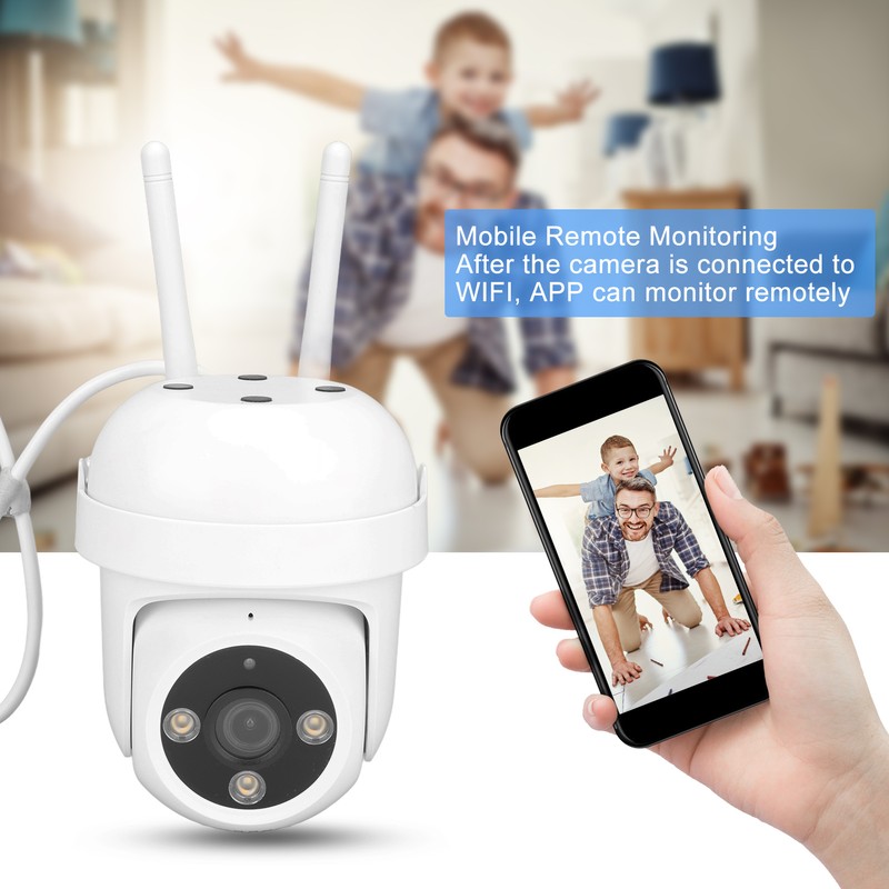 Wireless Wifi Security Camera 3MP 2 Way Intercom Intelligent Tracking