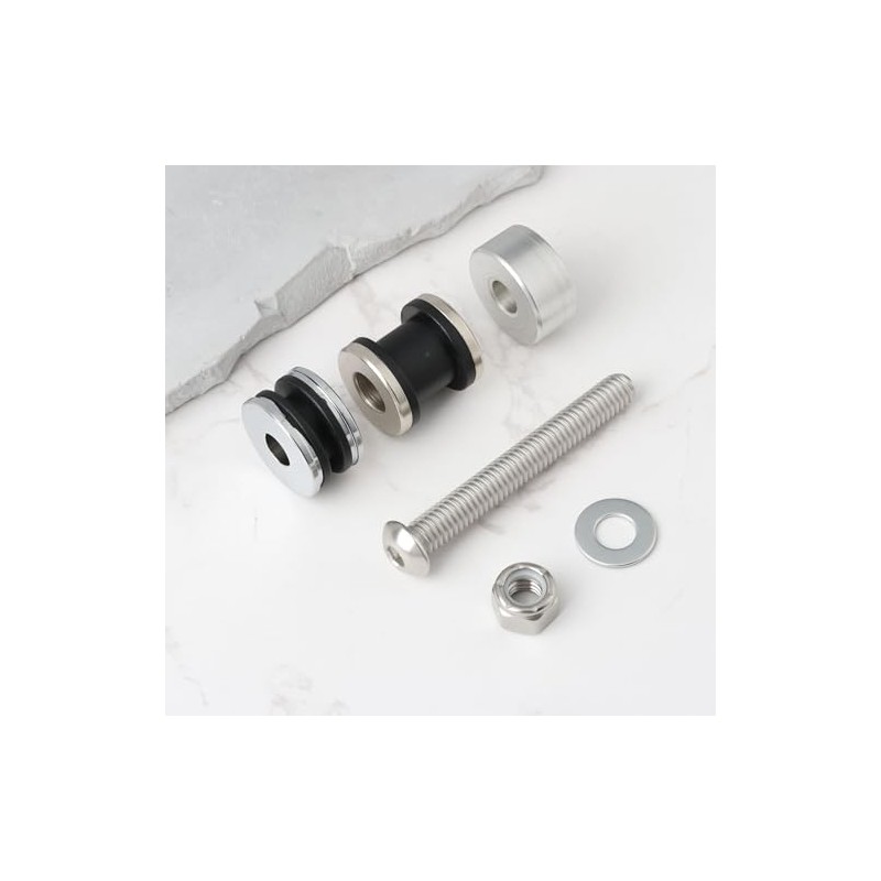 ECSiNG Motorcycle Docking Hardware Kit Compatible with Har-ley Softail 1984-2017