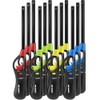 NEON Lighter, Refillable Butane Candle Lighter, 12 Pack Multi-Purpose Reusable