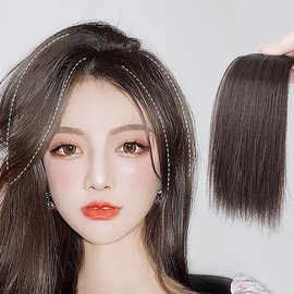 [Lungs_64] 30cm Volume Ttok-i Easy Hair Extension (49308296) - 30cm Brown Black (1P)／FREE / [룽스_64]헤어피스 30cm 볼륨 똑이지 헤어뽕 붙임머리 (49308296) - 30cm브라운블랙(1P)／FREE