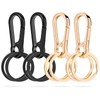 DMENER 4PCS Metal Keychain Clip Hook Keychain Keyring Key Chain